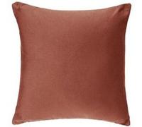 Atmosphera Créateur d'intérieur – Coussin déhoussable Jovi – Coton 38x38 cm – Terracotta