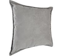 Atmosphera Créateur d'intérieur - Coussin Déhoussable "Lilou" 45x45cm Gris Clair Gris clair G