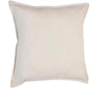 Atmosphera Créateur d'intérieur - Coussin Déhoussable "Lilou" 45x45cm Ivoire Ivoire G