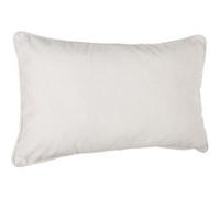 Atmosphera Créateur d'intérieur - Coussin Déhoussable Lilou 50x30cm Ivoire Ivoire