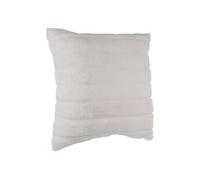 Atmosphera Créateur d'intérieur - Coussin Imitation Fourrure "Manoir" 45x45cm Blanc