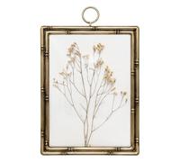 Atmosphera Créateur d'intérieur - Déco Murale Bombée Fleurs Jonas 47cm Marron