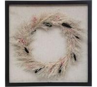 Créateur d'intérieur - Déco Murale Fleurs Séchées "Nia" 55cm Noir