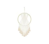 Atmosphera Créateur d'intérieur - Déco Murale Macramé "Soline" 77cm Blanc