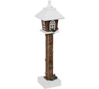 Atmosphera Créateur d'intérieur - Décoration Lumineuse "Lanterne Neige" 60 cm Marron G