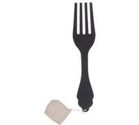Atmosphera Créateur d'intérieur - Décoration Murale Couvert "Fourchette" 38cm Noir Noir G