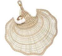 Atmosphera Créateur d'intérieur - Décoration Murale Éventail "Wonderfly" 58cm Beige G