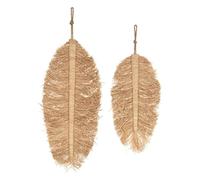 Atmosphera Créateur d'intérieur - Décoration Murale Raphia Oasis 70cm Naturel