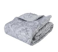 Dessus de lit 240x260cm Marie Gris + 2 housses de coussins