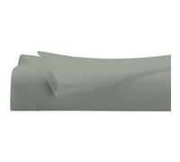 Drap Housse 2 Personnes "Percale" 180x200cm Vert Tilleul