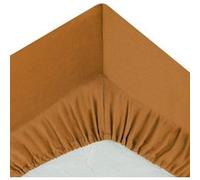 Atmosphera Créateur d'intérieur - Drap Housse Intérieur 160x200cm Jaune Cumin Jaune G