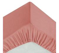 Atmosphera Créateur d'intérieur - Drap Housse Intérieur 90x190cm Blush