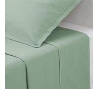 Atmosphera Créateur d'intérieur - Drap Plat "Intérieur" 240x290cm Céladon Vert G