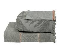 Atmosphera - Ensemble de bain Wild coton 3 pièces 140 cm Vert céladon