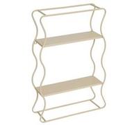 Atmosphera – Étagère murale Judy design vague 58 x 40 cm Beige