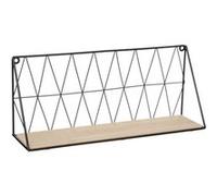 Atmosphera Créateur d'intérieur - Etagère Murale Design "Wire" 48cm Noir Noir G