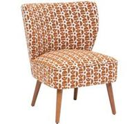Fauteuil ""Chiara"" ambre - Atmosphera Créateur d'intérieur