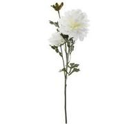 Atmosphera Créateur d'intérieur - Fleur Artificielle "Dahlia" 62cm Blanc Blanc G