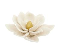 Atmosphera Créateur d'intérieur - Fleur Déco à Poser "Lotus" 14cm Blanc