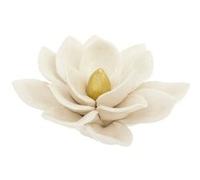 Déco à poser ""Fleur"" D14,5cm blanc - Atmosphera createur d'interieur