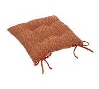 Atmosphera Créateur d'intérieur - Galette de Chaise Bouclette "Soana" 38x38cm Terracotta G