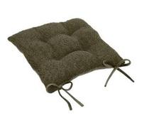 Atmosphera Créateur d'intérieur - Galette de Chaise Bouclette "Soana" 38x38cm Vert Kaki Vert G