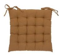 Créateur d'intérieur - Galette de Chaise "Loria" 38x38cm Cannelle