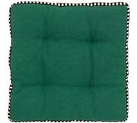 Atmosphera Créateur d'intérieur - Galette de Chaise Matelassée "Malakite" 38x38cm Vert Cèdre Vert G