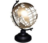 Atmosphera - Globe Loft - métal doré - H28-5 cm