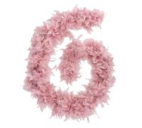 Atmosphera Créateur d'intérieur - Guirlande de Noël Nouvelle Orléans 180cm Rose