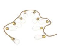 Guirlande Led 10 Ampoules "Loft" 165cm Transparent