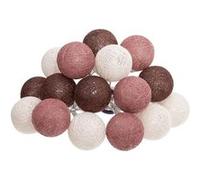 Atmosphera - Guirlande LED Dune à piles - 16 boules D3,5 cm - 255 cm - Multicolore