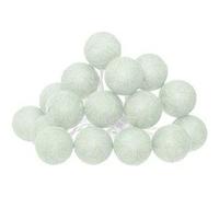 Atmosphera Créateur d'intérieur - Guirlande Led "16 Mini Boules" 255cm Vert Céladon G
