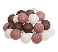 Créateur d'intérieur - Guirlande Led 20 Boules "Dune" 435cm Multicolore