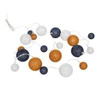 Atmosphera Créateur d'intérieur - Guirlande Lumineuse 20 Boules LED 340cm Orange
