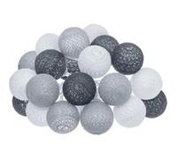 Atmosphera Créateur d'intérieur - Guirlande Lumineuse Led Soft 435cm Gris Foncé Gris