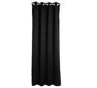 Paire de rideaux occultants coloris noir 135x240cm Noir G