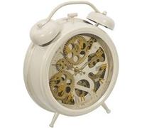 Atmosphera Créateur d'intérieur - Horloge à Poser en Métal "Janis" 33cm Sable Beige