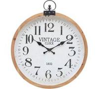 Atmosphera Créateur d'intérieur - Horloge Mural Vintage "Yago" 66cm Naturel Naturel G