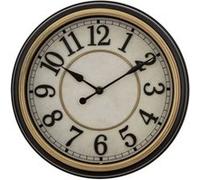 Créateur d'intérieur - Horloge Murale Vintage "Nell" 29cm Noir