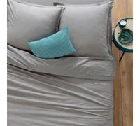Housse Couette 1 Pièce Gris 140 x 200