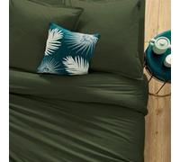 Atmosphera Créateur d'intérieur - Housse de Couette Intérieur 240x220cm Kaki Vert