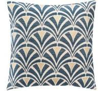 Créateur d'intérieur - Housse de Coussin "Chen Art" 40x40cm Bleu