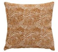 Housse de coussin Jeni chenille marron 40x40cm - Atmosphera createur d'interieur