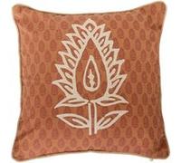 Atmosphera Créateur d'intérieur - Housse de Coussin "Sienna" 40x40cm Rose Foncé Rose