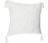 Atmosphera Créateur d'intérieur - Housse de Coussin "Slub" 40x40cm Blanc Blanc G