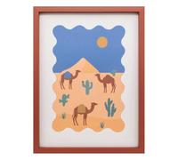 ATMOSPHERA CREATEUR D'INTERIEUR Impression sur toile encadrée Marrakech 30 x 40 cm