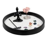 Atmosphera Créateur d'intérieur - Jardin Zen Déco "Isana" 23cm Noir G