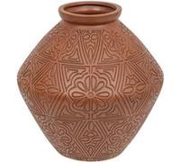 Atmosphera Créateur d'intérieur - Jarre en Céramique "Exotic Panama" 35cm Terracotta Terracotta G