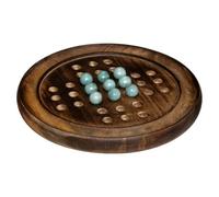 Atmosphera Créateur d'intérieur - Jeu de Société en Bois Solitaire 22cm Naturel